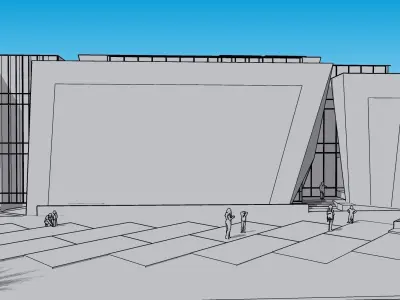 School design 3D model