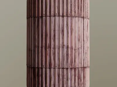 Corrugated Sheet PBR Texture Texture
