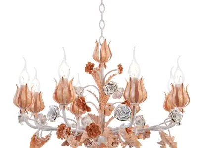 Chandelier Contrada E 1 1 8 WO 3D model
