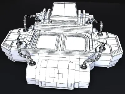 first aid kit 3D model