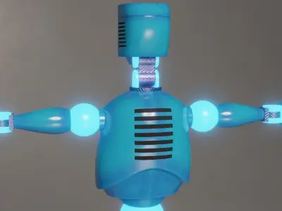 Humanoid Robot 3D model purchase