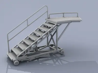 BattleStar Galactica Colonial Viper Launch Pad 1-32 scale 3D print model