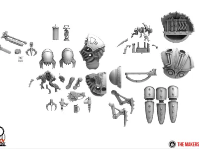 Iron Hive - Genetrix 3D print model