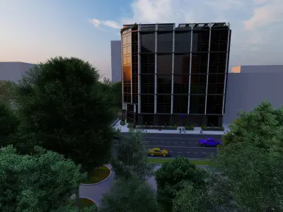 business center 3D model