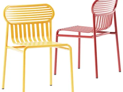 Week-end Garden Chair by Petite Friture 3D model