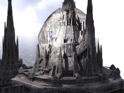 Maleficent Evil Tower systems  3D model