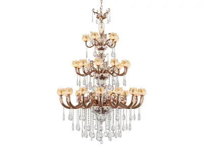 MD 6806-15-10-5 Osgona Chandelier 3D model