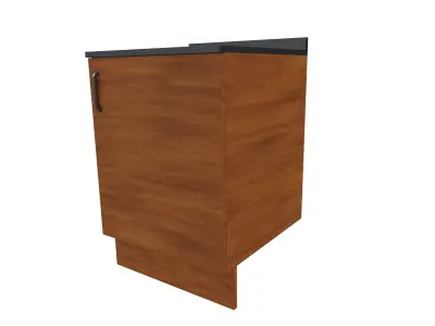 The Cabinet lowpoly Free low-poly 3D model