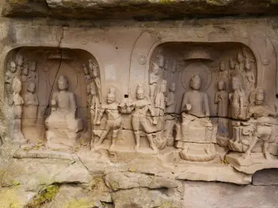 Deity Statue Sculpture38 3D model