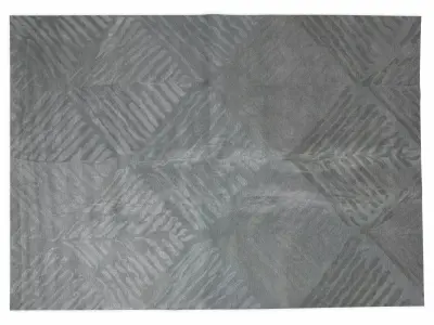Nordic Diamond Wool Rug 3D model