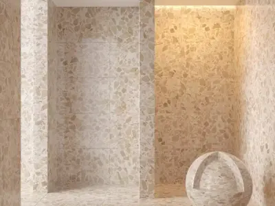 Marble wall 300 3D model