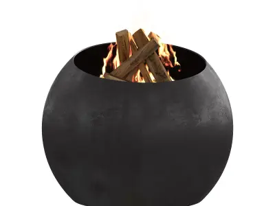 036 BBQ Bubble Spot 00 Low-poly 3D model