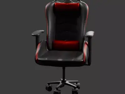 RedForce Gaming Chair Pro Low-poly 3D model