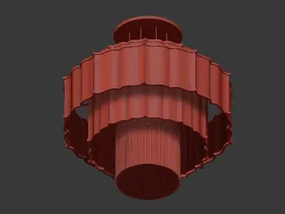 Japan lamp 3D model purchase