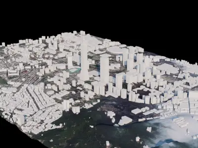 Taipei -  Taiwan 3D model