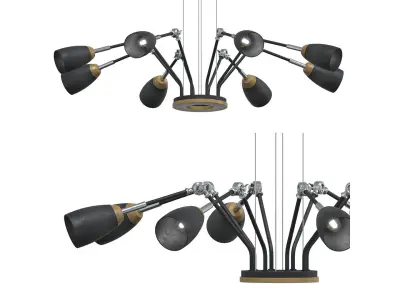 Ceiling Chandelier 3D model get