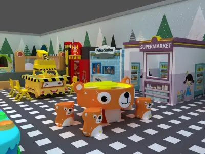 Children  playground 3D model