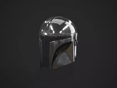 The Mandalorian - Din Djarin Helmet 3D model