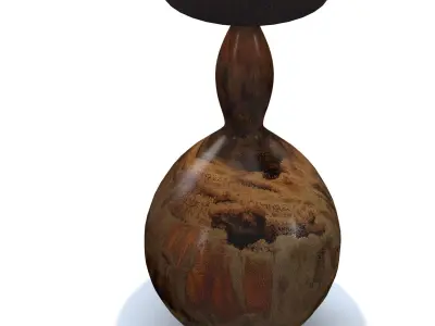 Gaia Vessel Face Floor Lamp PBR 3D model