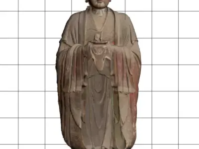  Deity Statue Sculpture18 3D model