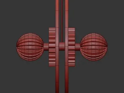 CERAMIC PENDANT 3D model