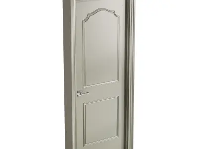 Modern entrance door 26 3D model
