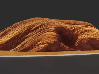 Uluru-Ayers Rock 3D model