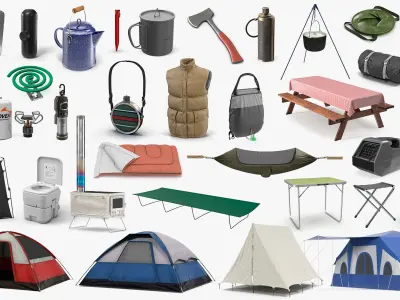  Camping Equipment Collection 4 