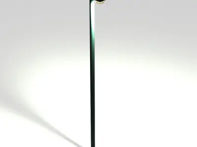 Street Furniture - Outdoor Lighting - Street Lamp IX Low-poly 3D model