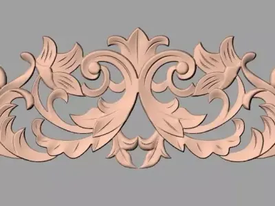 Woodworking CNC Router 3D Relief STL models used for artcam E435 3D model