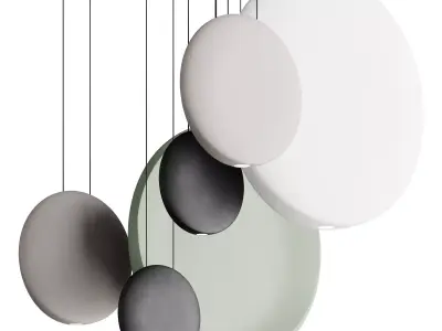 Vibia COSMOS Hanging lamp 3D model