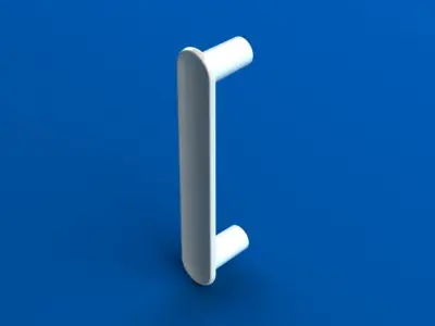 Cabinet door handle 3D print model