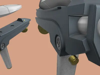 USS Kelvin Phaser 3D print model