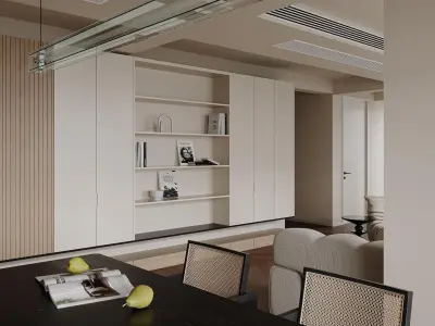 apartment interior scenes     3D model 20