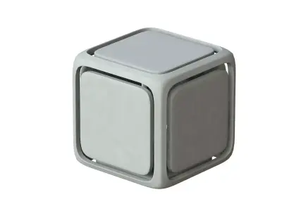 Sci Fi Object No 6437 Low Poly Texture