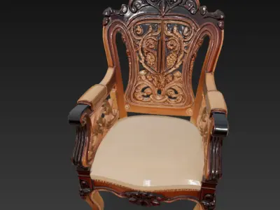 nostalgic chair 3D model