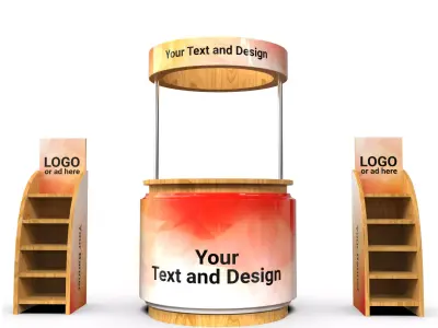 Expo Stand  3D model