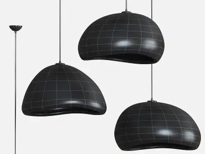 Wabi Sabi E27 Scandinavian Style 3D model