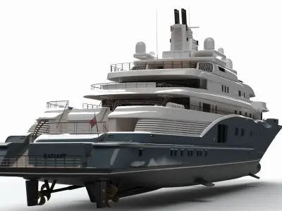  Radiant Superyacht 