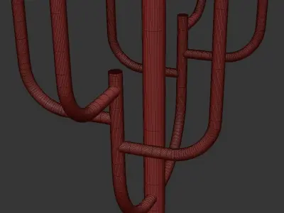 CACTUS CHANDELIER 3D model