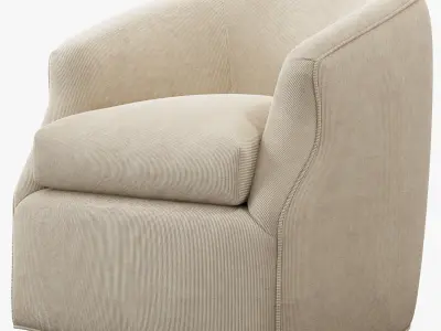 Charter Street Morrisey Chair 3D model