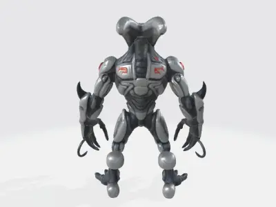 Killer alien 3D model