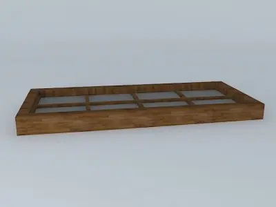 Glass window Free 3D model buy