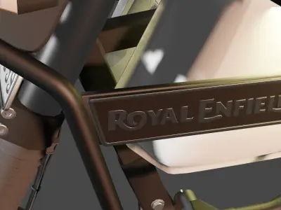 royal enfield 3d model  3D model