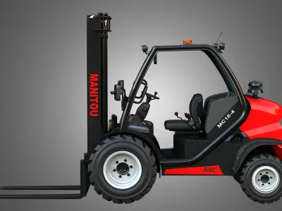 Manitou MC18-4 Forklift 3D model