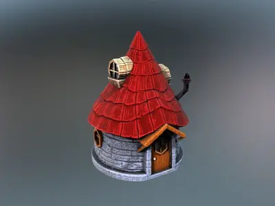 Fairy Hut 3D print model