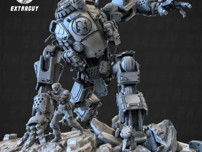 Giant Omnibus Static 100mm 3D print model