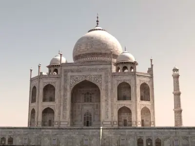 Taj Mahal 3D model