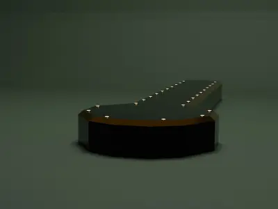 Low Poly Catwalk Low-poly 3D model