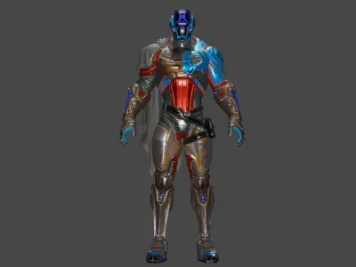 Fortnite The Foundation  Low-poly 3D model